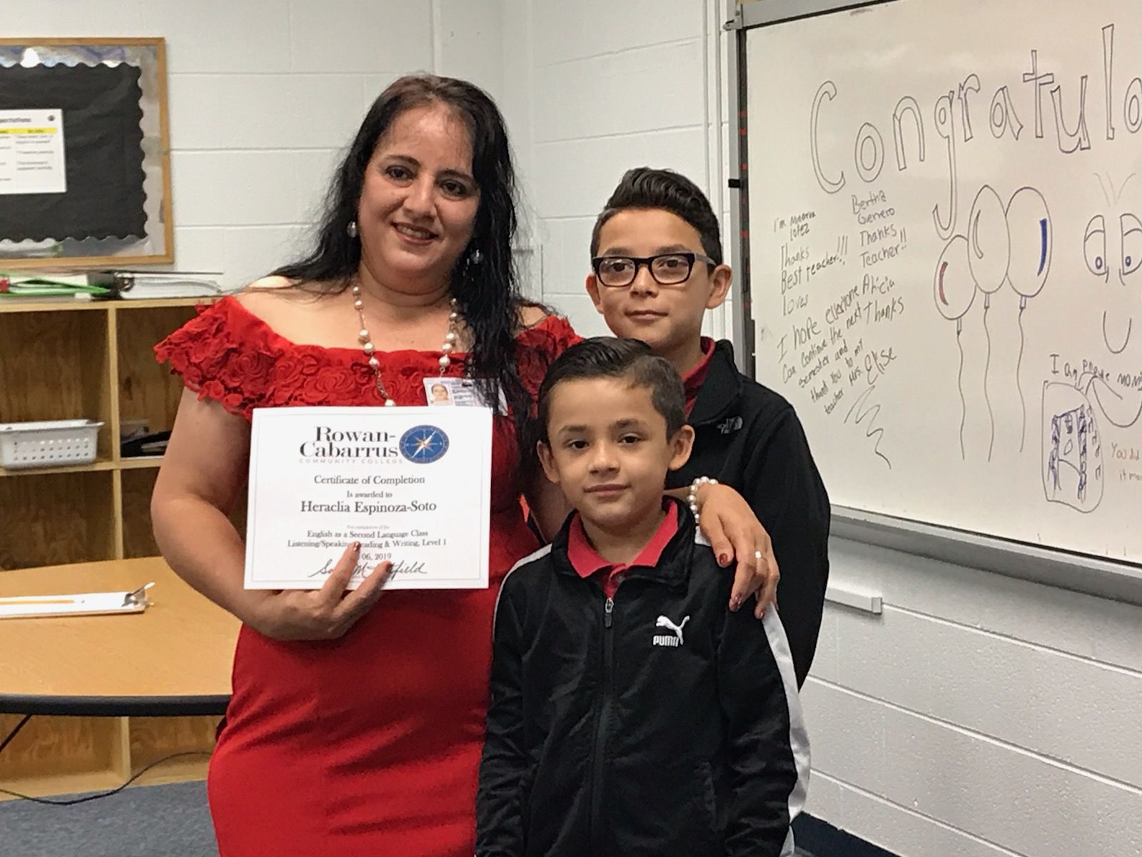 Fred L. Wilson parent graduation